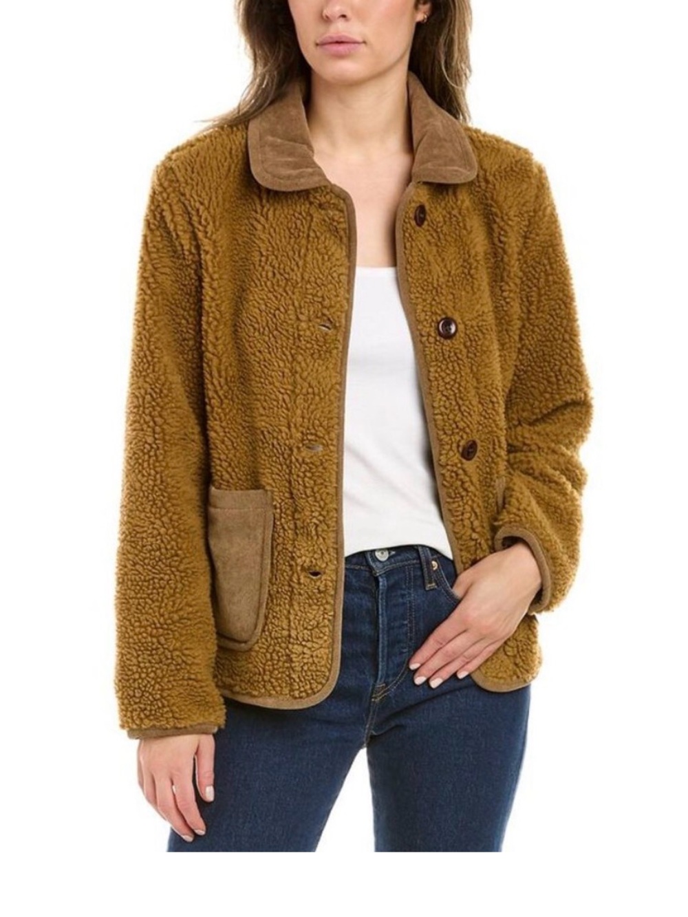 Alex Mill Womens Work Jacket | Beige - Picture 1 of 6